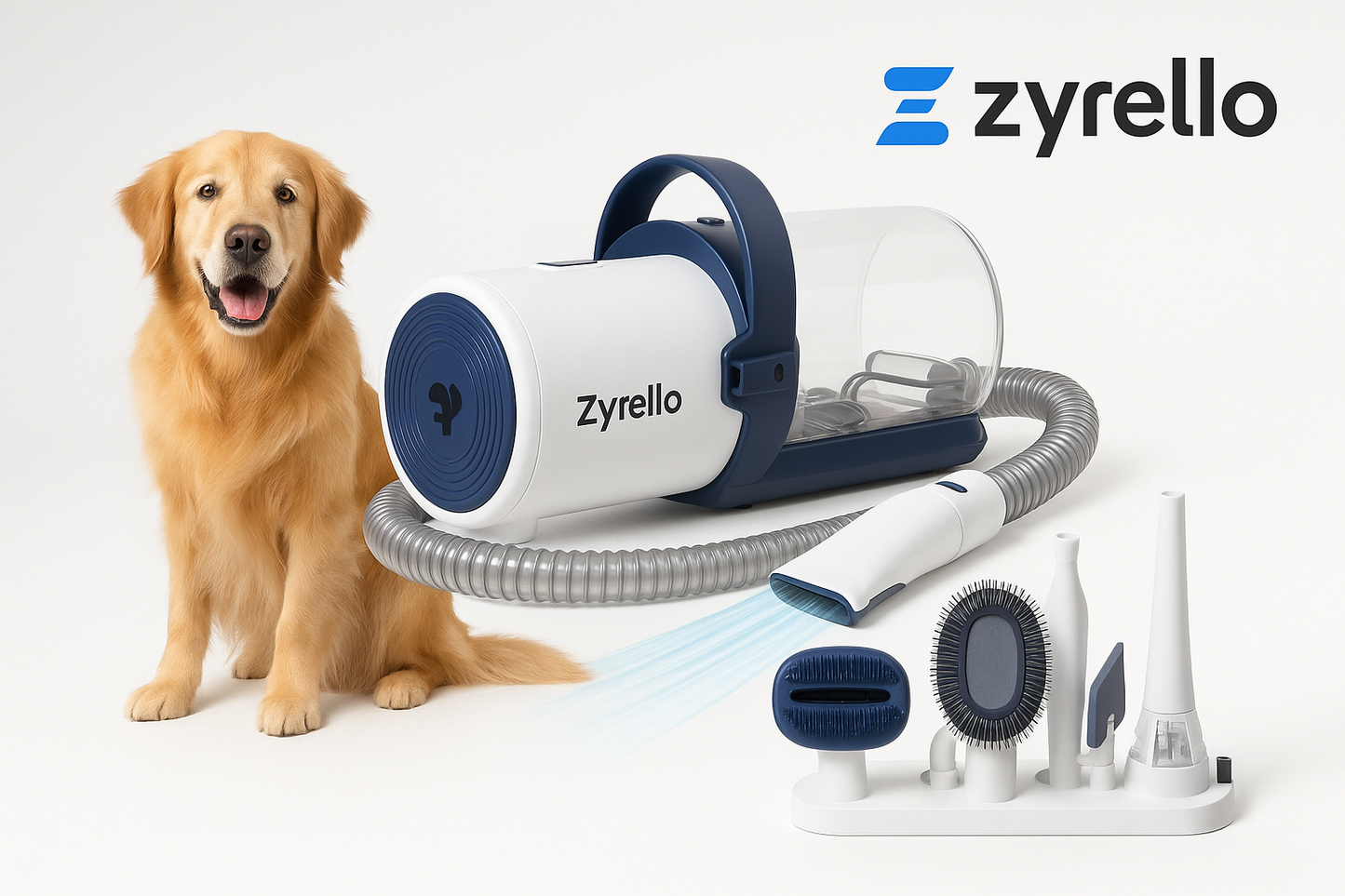 Pet Grooming Vaccuum Kit