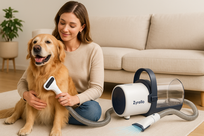 Pet Grooming Vaccuum Kit